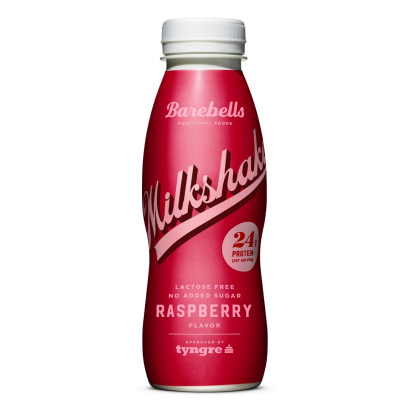 8 x Barebells Milkshake 330 ml Raspberry
