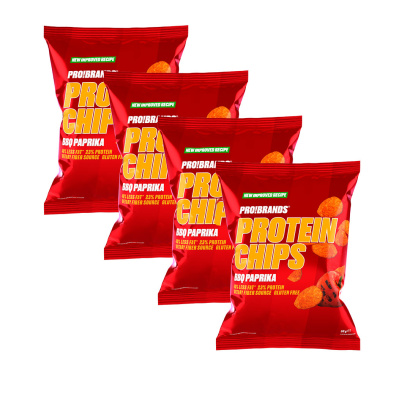 4 x Pro Brands Protein Chips 50 g