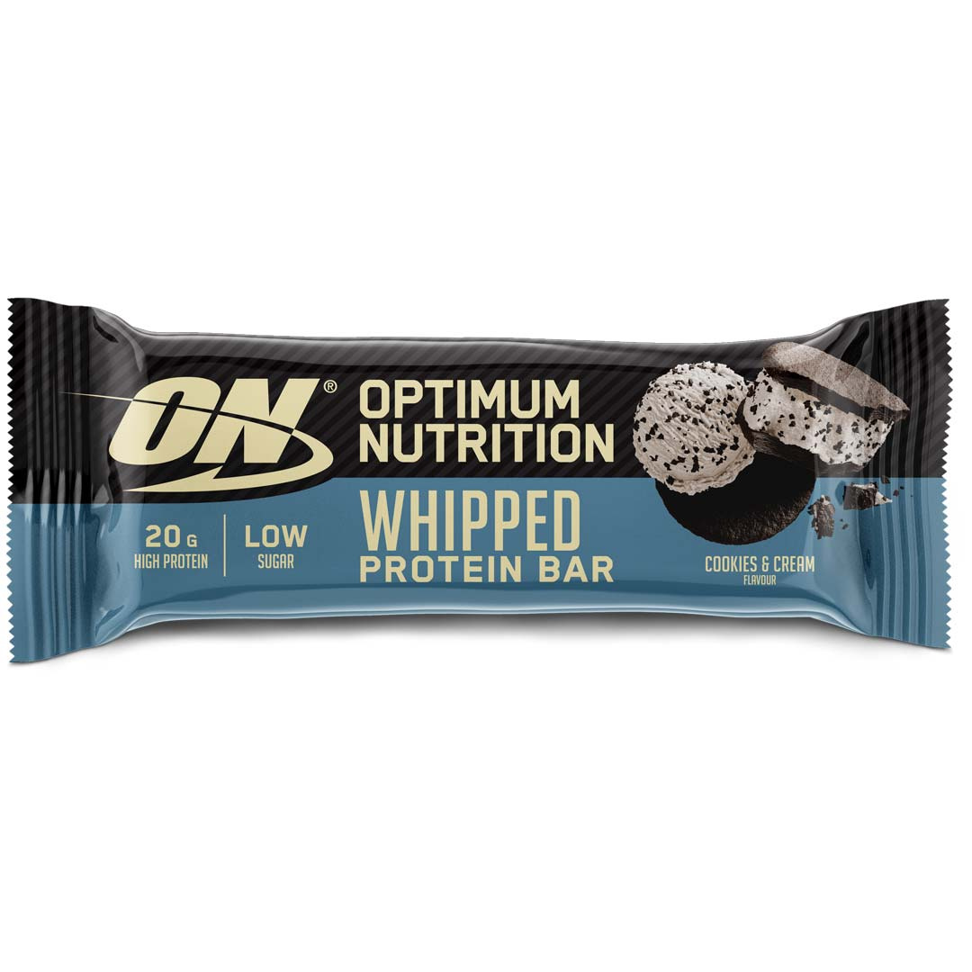 Optimum Nutrition Whipped Protein Bar, 62 g Prisgaranti & Fri retur