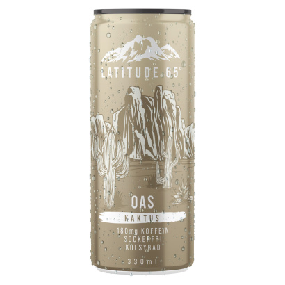 24 x Latitude 65 330 ml Oas - Kaktus 24 x Latitude 65 330 ml Oas - Kaktus