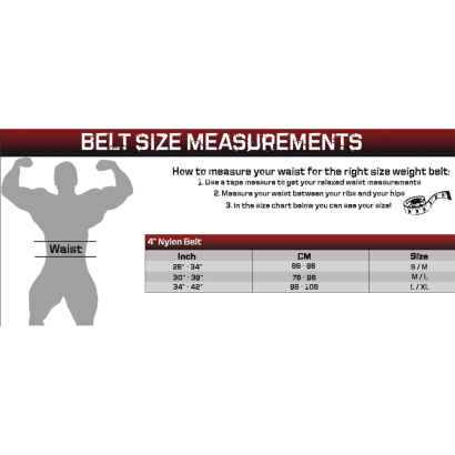 Gorilla Wear 4 Inch Nylon Belt Gorilla Wear 4 Inch Nylon Belt