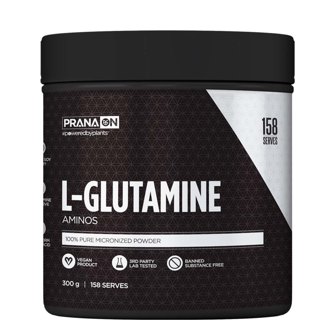 PranaOn L-Glutamine 300 g i gruppen Kosttillskott / Aminosyror / L-Glutamin hos Proteinbolaget (PB-602)