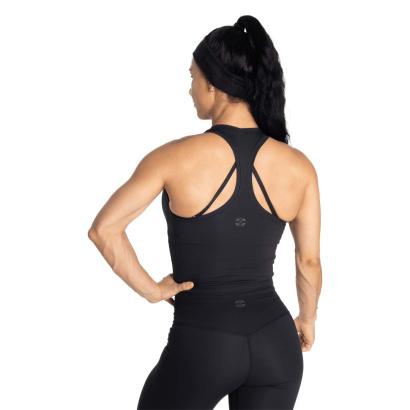 Better Bodies Core Crop T-back Black