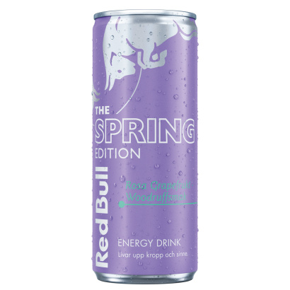 24 x Red Bull Energidryck 250 ml Spring Edition - Rosa Grapefrukt