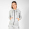 Gorilla Wear Pixley Zipped Hoodie Grey Gorilla Wear Pixley Zipped Hoodie Grey