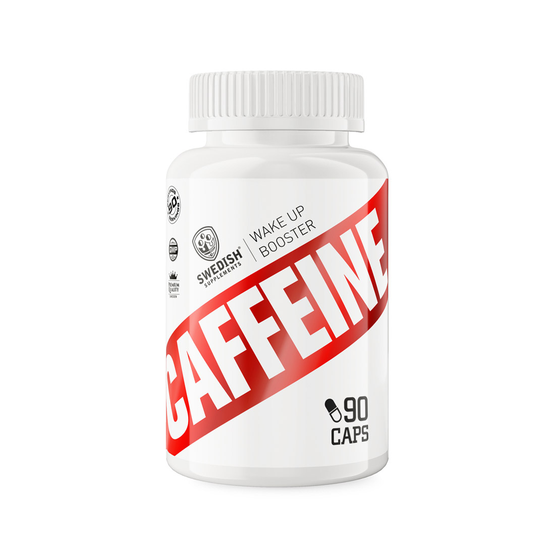 Swedish Supplements Caffeine 90 caps i gruppen Kosttillskott / Prestationshöjare / Koffein hos Proteinbolaget (PB-62737)