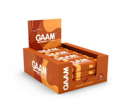 12 x GAAM Protein bar & Soft bar 45 g Mixlåda 12 x GAAM Protein bar & Soft bar 45 g Mixlåda