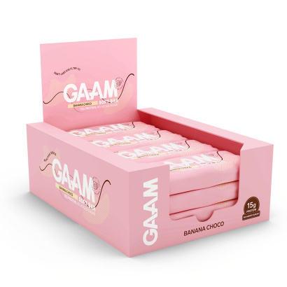 12 x GAAM Protein bar & Soft bar 45 g Mixlåda 12 x GAAM Protein bar & Soft bar 45 g Mixlåda