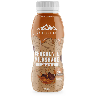12 x Latitude 65 Milkshake 330 ml Mixflak