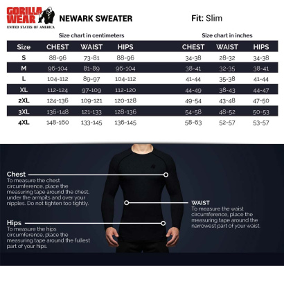 Gorilla Wear Newark Sweater Blue