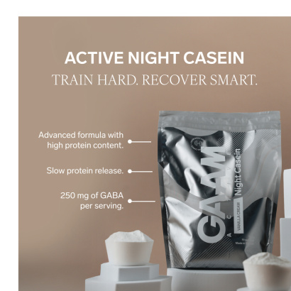 3 x GAAM Active Night Casein 750 g