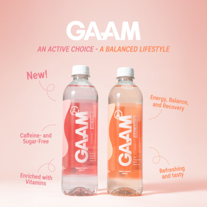 12 x GAAM Vitamindryck Active 500 ml Raspberry 12 x GAAM Vitamindryck Active 500 ml Raspberry