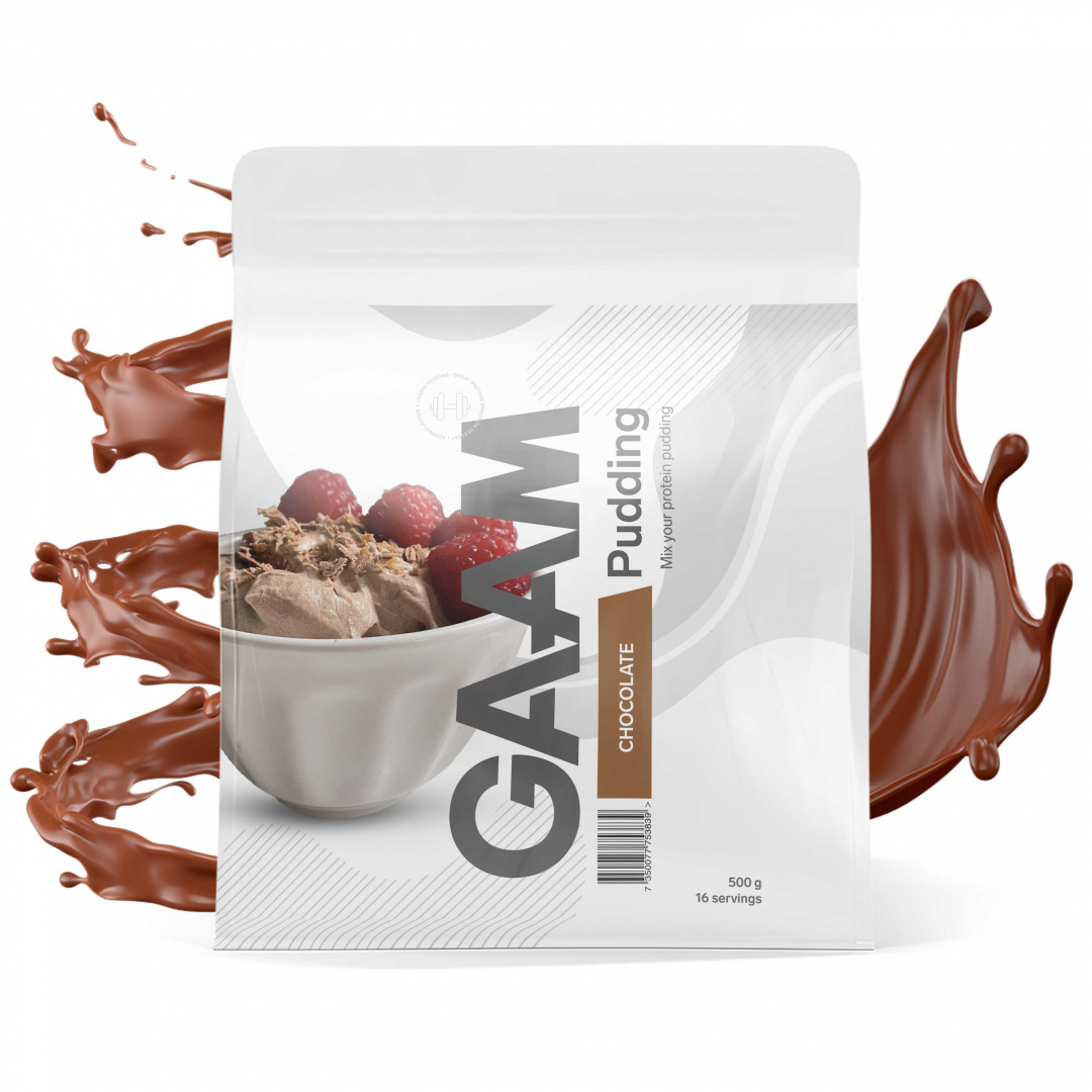 GAAM Pudding 500 g i gruppen Livsmedel / Protein / Proteinpudding hos Proteinbolaget (PB-6682)