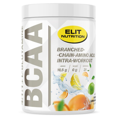 Elit Nutrition BCAA 4:1:1 + L-glutamine Aminosyror 400 g