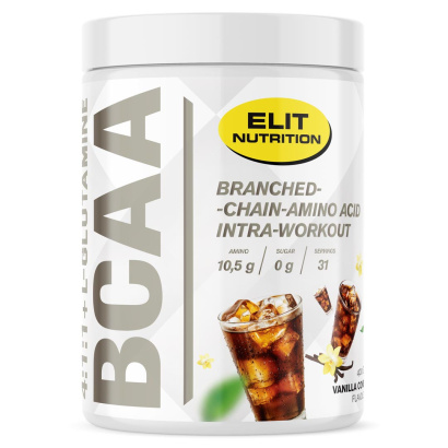 Elit Nutrition BCAA 4:1:1 + L-glutamine Aminosyror 400 g