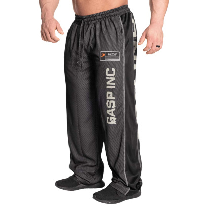 GASP No 1 Mesh Pant Black