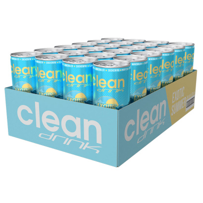 24 x Clean Drink & Clean Sav:D 330 ml