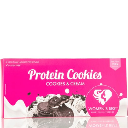 Womens Best Protein Cookies Cookies & Cream i gruppen Livsmedel / Snacks & godis hos Proteinbolaget (PB-6821)