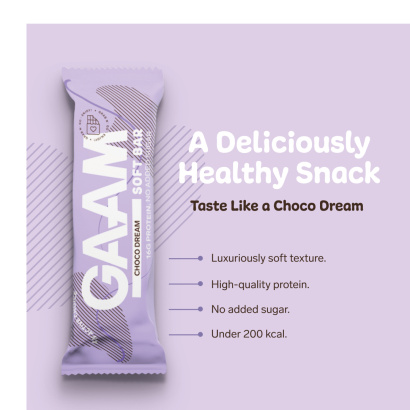 12 x GAAM Soft bar 45 g Choco Dream