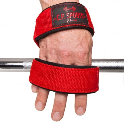 C.P. Sports Figure 8 Straps - Closed Loop Quick Straps Red