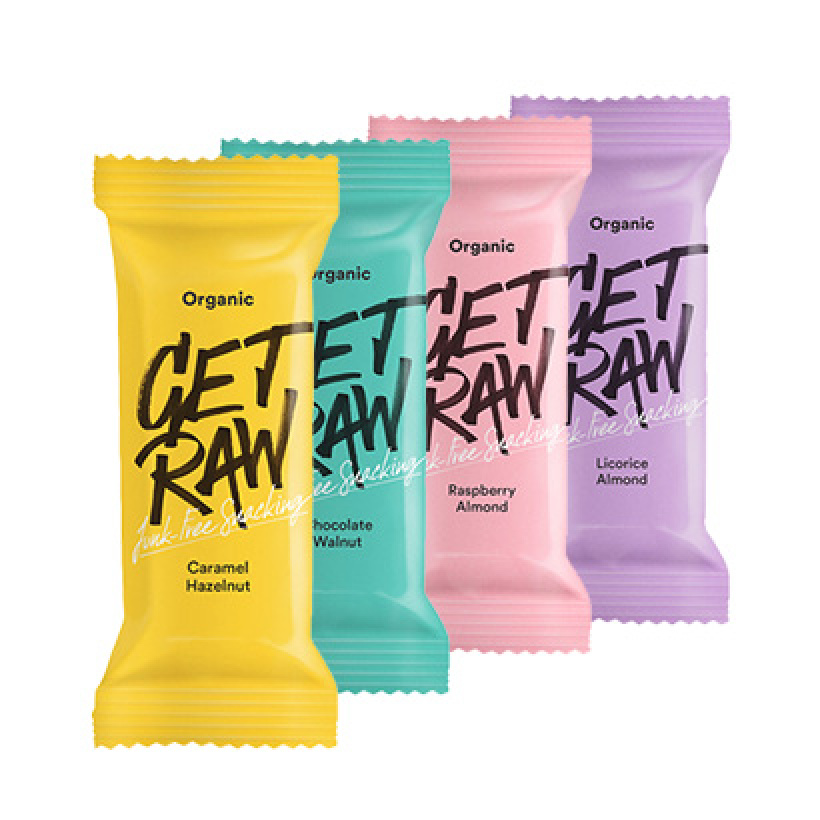 GET RAW Organic Bar, 42 g Prisgaranti & Fri retur Proteinbolaget