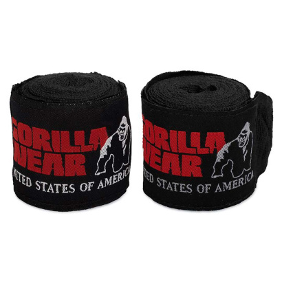 Gorilla Wear Boxing Hand Wraps Black