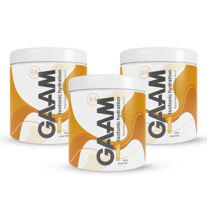 3 x GAAM Isotonic Hydration 300 g 3 x GAAM Isotonic Hydration 300 g