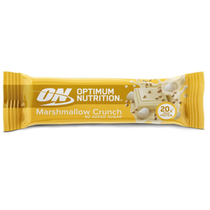10 x Optimum Nutrition Protein Bar 65 g Marshmallow Crunch 10 x Optimum Nutrition Protein Bar 65 g Marshmallow Crunch