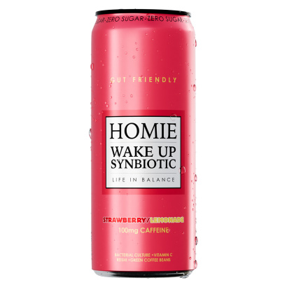 24 x Homie Wake Up Synbiotic 330 ml Mixflak