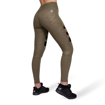 Gorilla Wear Savannah Biker Tights Army Green Camo