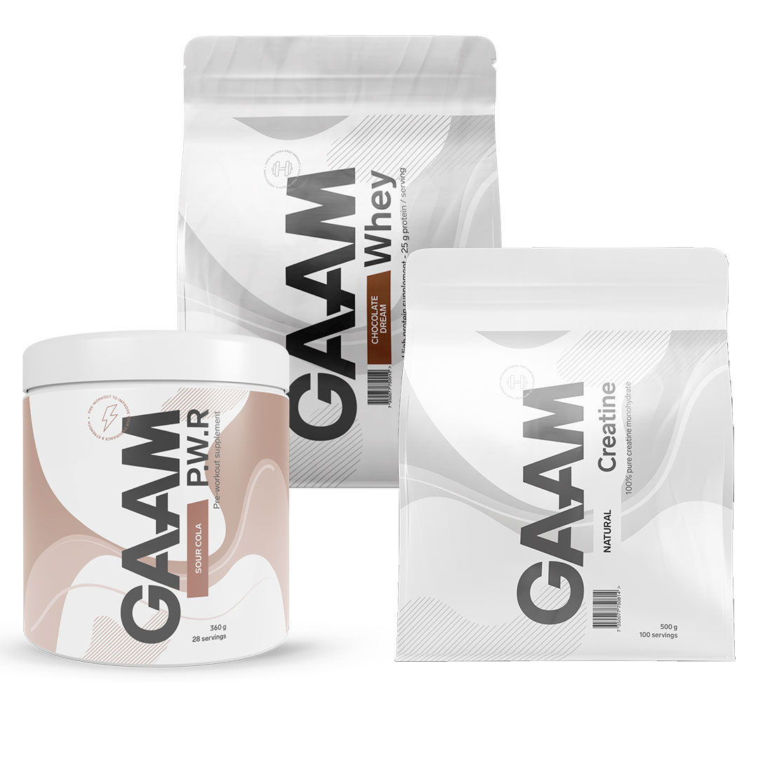 GAAM Strength Pack i gruppen Shoppa efter tema / Färdiga paket hos Proteinbolaget (PB-76329)