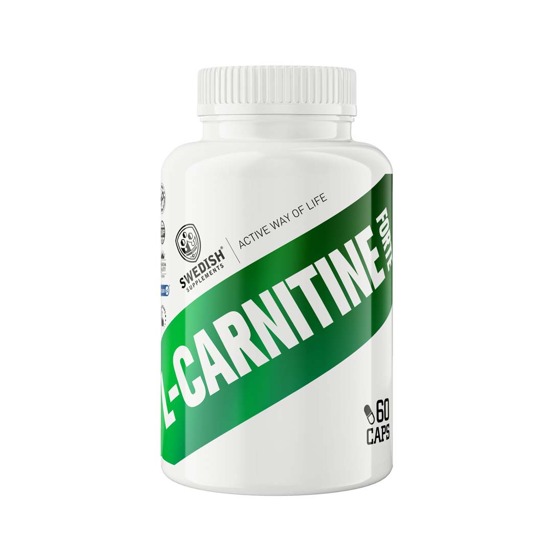 Swedish Supplements L-Carnitine Forte 60 caps i gruppen Kosttillskott / Aminosyror / L-Karnitin hos Proteinbolaget (PB-76432)