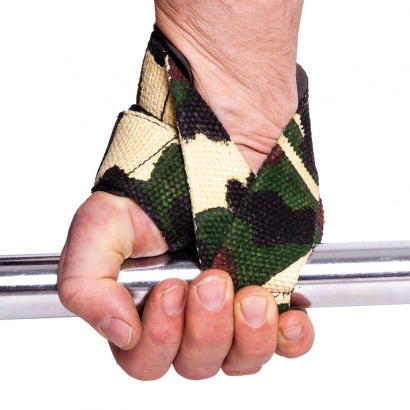 C.P. Sports Figure 8 Straps Lifting Loops Camo