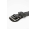 Gorilla Wear 4 Inch Padded Leather Belt Black/Red