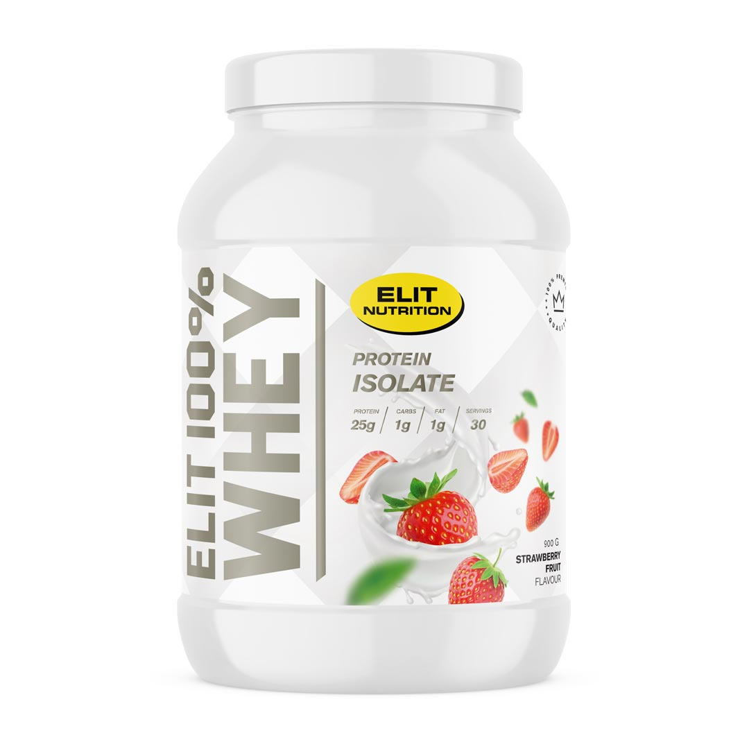 Elit Nutrition 100% Whey Isolate 900 g i gruppen Kosttillskott / Proteinpulver / Vassleprotein / Vassleisolat hos Proteinbolaget (PB-8059)