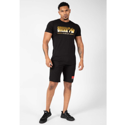 Gorilla Wear Classic T-Shirt Black/Gold Gorilla Wear Classic T-Shirt Black/Gold