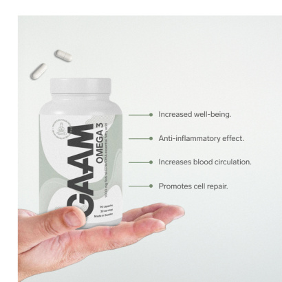 GAAM Omega-3 90 caps