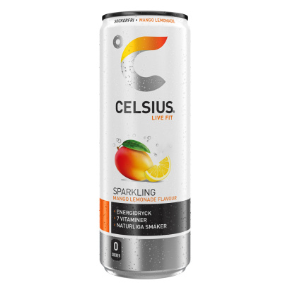 24 x Celsius 355 ml Mango Lemonade
