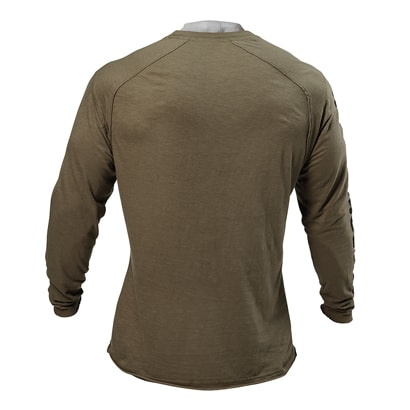 GASP Throwback LS Tee Wash Green