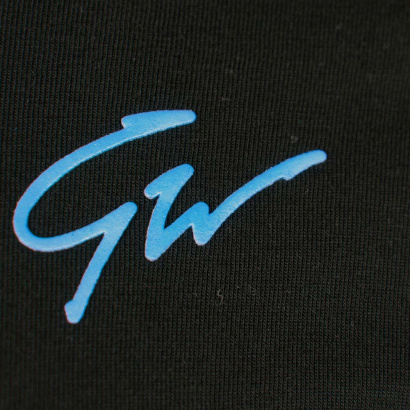 Gorilla Wear Chester T-Shirt Black Blue