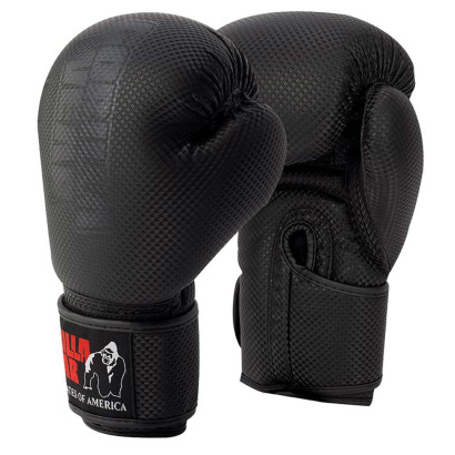 Gorilla Wear Montello Boxing Gloves Black