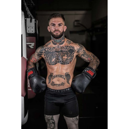 Gorilla Wear Montello Boxing Gloves Black