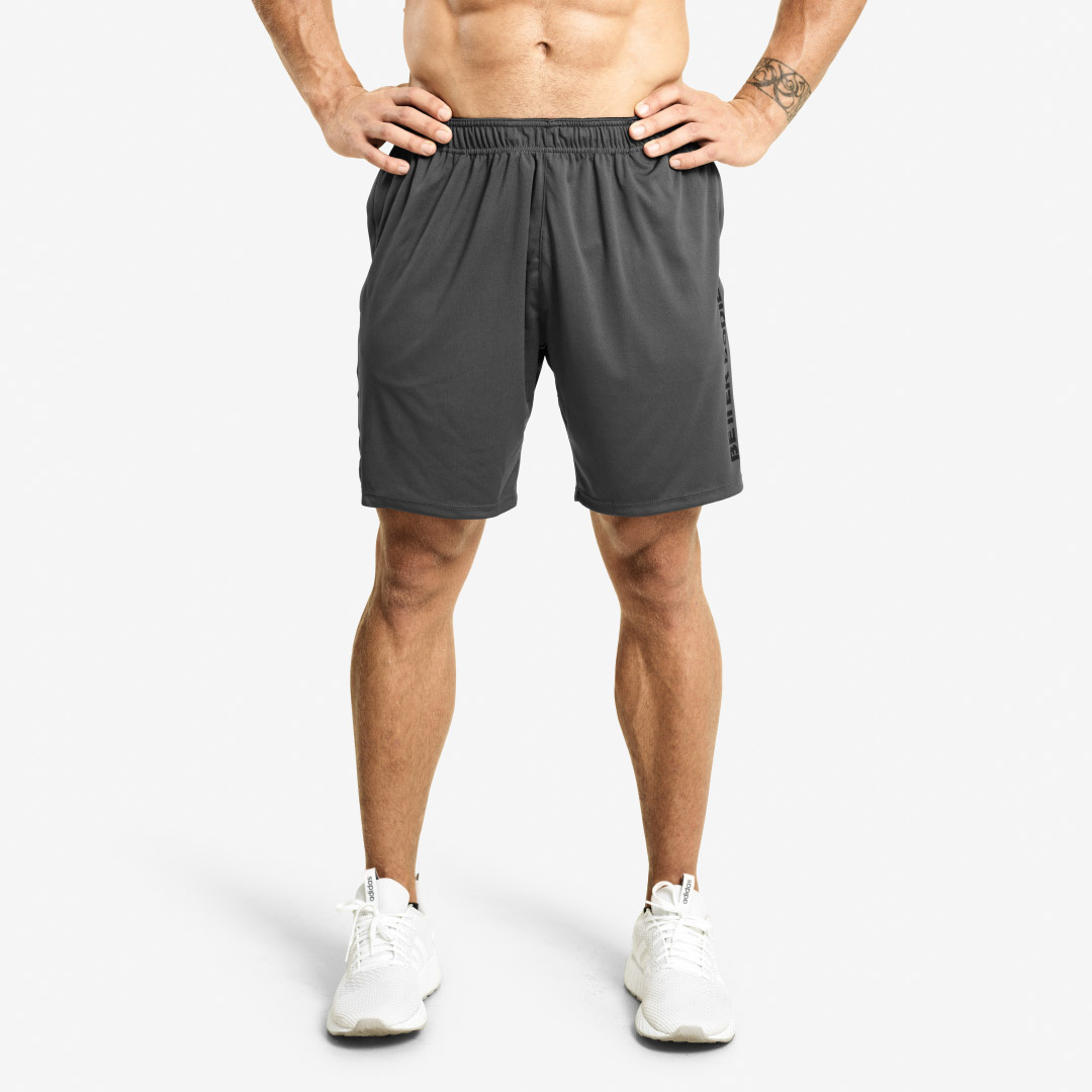 Better Bodies Loose Function Shorts Iron i gruppen Träningskläder / Shorts hos Proteinbolaget (PB-8645)