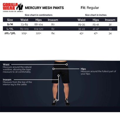 Gorilla Wear Mercury Mesh Pants Green