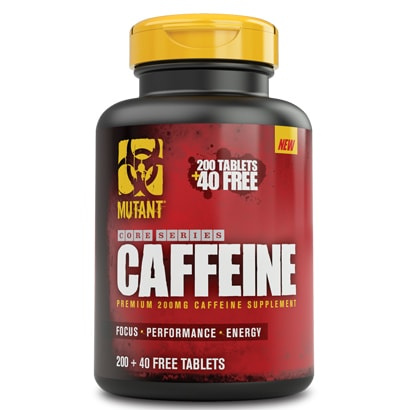 Mutant Nutrition Caffeine 240 tabs i gruppen Kosttillskott / Prestationshöjare / Uppiggande & Fokus hos Proteinbolaget (PB-8911)