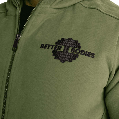 Better Bodies Pro BB Hood Washed Green