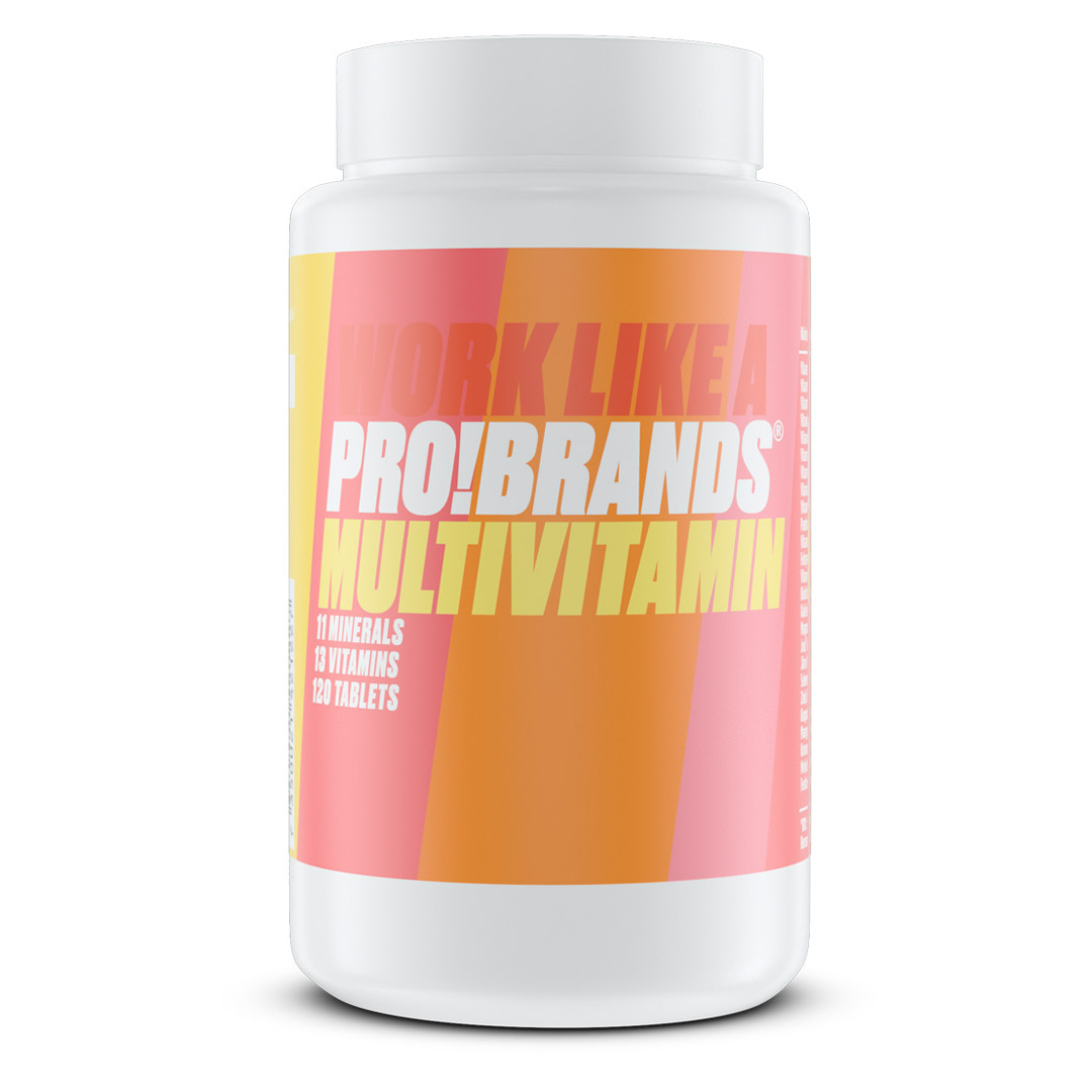 Pro Brands Multivitamin, 120 caps Prisgaranti & Fri retur
