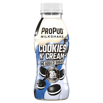 8 x NJIE ProPud Protein Milkshake 330 ml Cookies & Cream