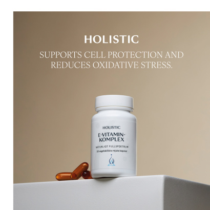 Holistic E-vitaminkomplex 30 caps Holistic E-vitaminkomplex 30 caps