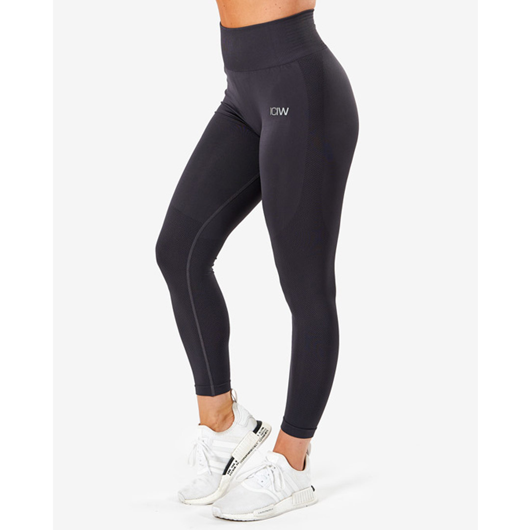 queen mesh seamless graphite tights